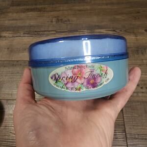 Vintage blue spring Fresh Dusting Powder New Sealed b34